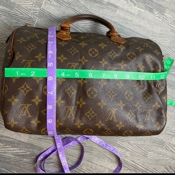 LOUIS VUITTON Monogram Speedy 30 Vintage Coated Canvas - Picture 6 of 17